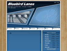 Tablet Screenshot of bluebirdlanes.com